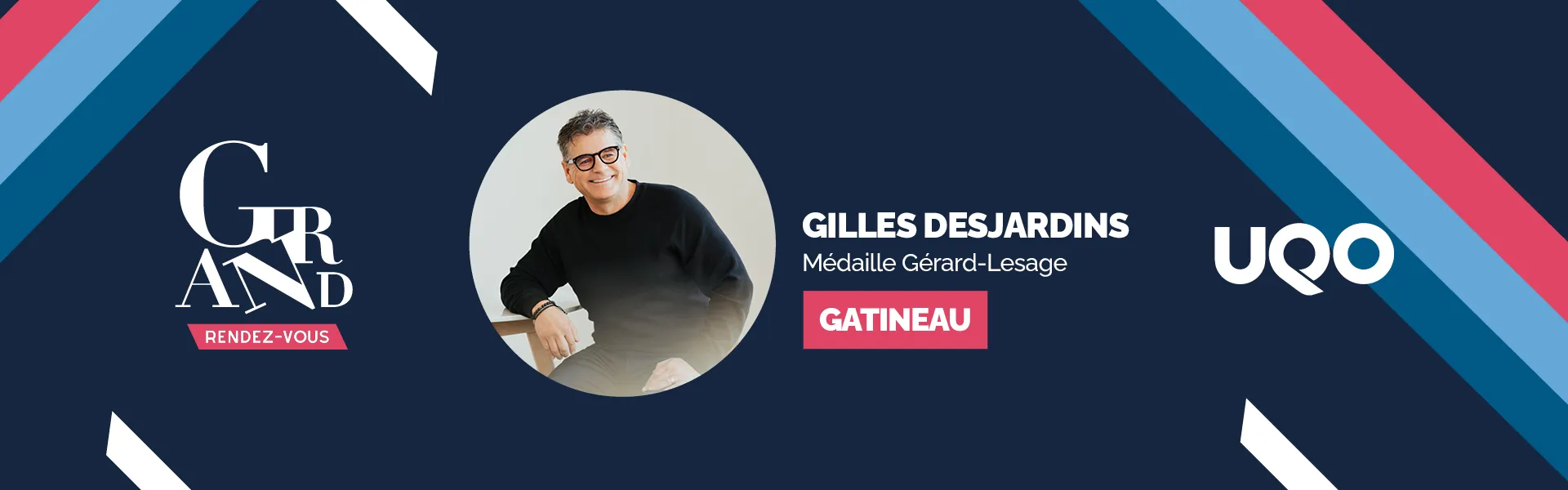 Gilles Desjardins, Médaille Gérard-Lesage