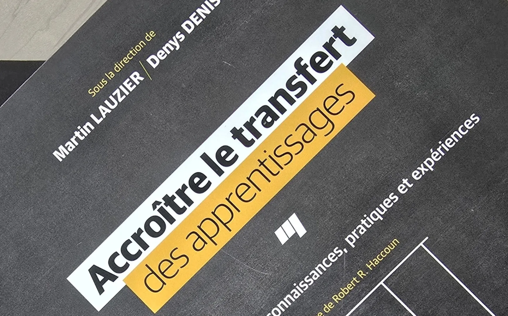 Accroître le transfert des apprentissages