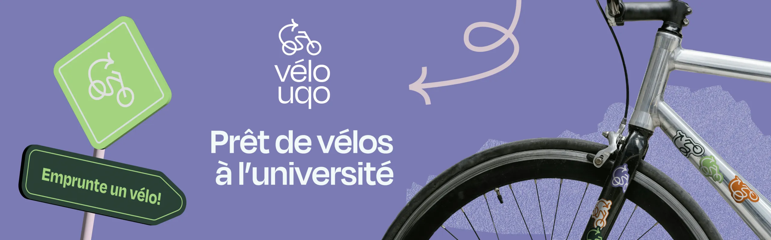 prêt de vélo à l'université