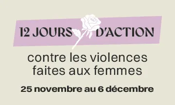 12 jours d’action contre les violences faites aux femmes