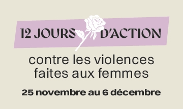 12 jours d’action contre les violences faites aux femmes