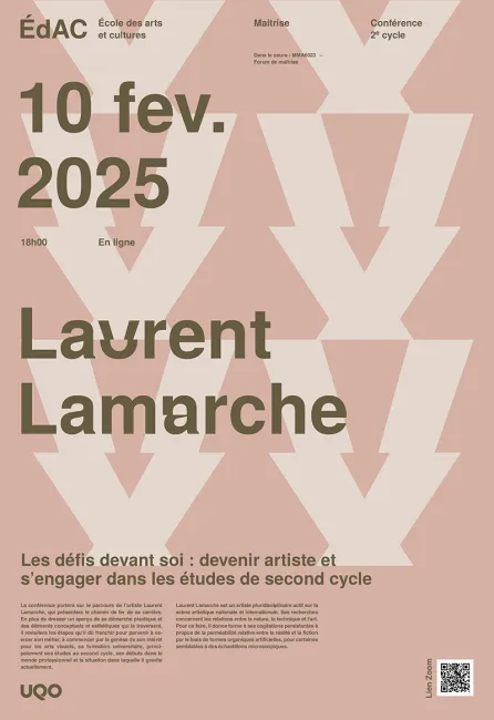affiche de la conférence