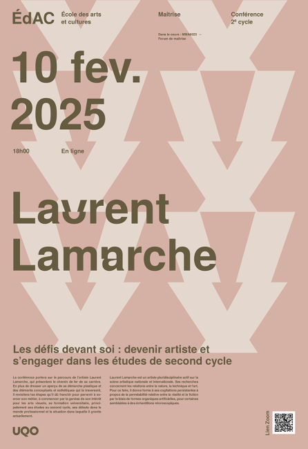 affiche de la conférence