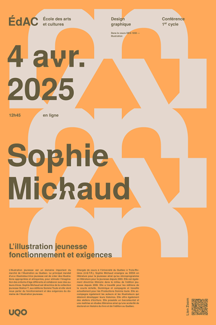 Affiche de Sophie Michaud